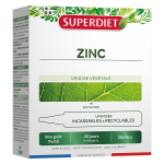 Superdiet peau cheveux ongles zinc - cure de 20 jours Superdiet peau cheveux ongles zinc - cure de 20 jours