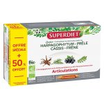 Superdiet quatuor articulations bio 20 ampoules + 10 offertes