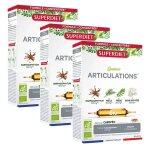 Superdiet quatuor articulations bio lot de 3 x 20 ampoules