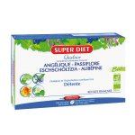 Superdiet quatuor passiflore detente bio 20 ampoules de 15ml Superdiet quatuor passiflore detente bio 20 ampoules de 15ml