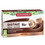 Superdiet shiitak reishi maitak bio 20 ampoules