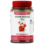 Superdiet vigne rouge bio 45 gélules Superdiet vigne rouge bio 45 gélules