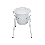 Support seau simple epoxy blanc Support seau simple epoxy blanc