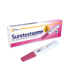 Suretest - test de grossesse précoce - résultat précis - autotest - 1 test Suretest - test de grossesse précoce - résultat précis - autotest - 1 test