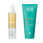 Svr routine sun secure eau solaire spf50 + 200ml et lait après - soleil Svr routine sun secure eau solaire spf50 + 200ml et lait après - soleil