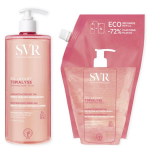 Svr topialyse gel lavant 1l + eco - recharge 1l peaux atopiques et sensibles