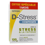 Synergia d - stress comprim� pack eco 1 mois boite de 120 comprim�s