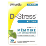 Synergia d - stress focus 30 comprim�s