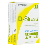 Synergia d - stress, g�rez le stress, r�duire la fatigue 80 comprim�s