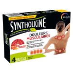 Syntholkin� patch chauffant dos 4 unit�s