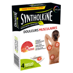 Syntholkin� patch chauffant dos nuque �paules 4 unit�s
