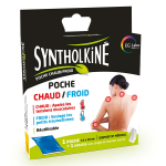 Syntholkin poche chaud / froid - apaise et soulage les tensions musculaires et traumatismes - eg labo ...