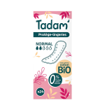 Tadam' hygine fminine protge - lingerie dermo - sensitif normal 24 units