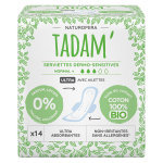 Tadam' hygine fminine serviette dermo - sensitive ultra normal 14 units