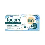 Tadam' hygi�ne f�minine tampon dermo - sensitif super bio 16 unit�s