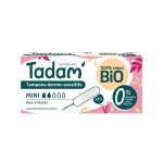 Tadam' hygi�ne f�minine tampon dermo - sensitif mini bio 16 unit�s