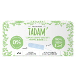 Tadam' hygine fminine tampon dermo - sensitif normal bio 16 units