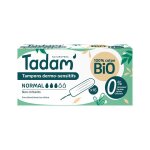 Tadam' hygi�ne f�minine tampon dermo - sensitif normal bio 16 unit�s