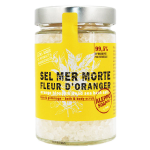 Tad aleppo sel de bain de la mer morte fleur d'oranger 300g