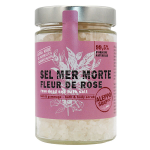 Tad aleppo sel de bain de la mer morte fleur de rose 300g