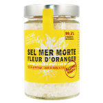 Tad aleppo sel de bain de la mer morte fleur d'oranger 300g