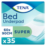 Tena bed underpad alse super 60 x 90cm 35 units