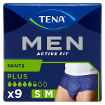 Tena men active fit sous - v�tement absorbant taille s m 9 unit�s