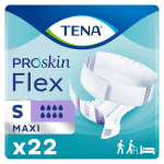 Tena proskin flex change avec ceinture maxi taille s 22 units