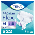 Tena proskin flex change avec ceinture maxi taille m 22 unités Tena proskin flex change avec ceinture maxi taille m 22 unités