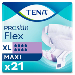Tena proskin flex change avec ceinture maxi taille xl 21 units