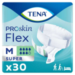 Tena proskin flex change avec ceinture super taille m 30 unités Tena proskin flex change avec ceinture super taille m 30 unités