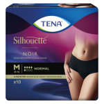 Tena silhouette normal taille m noir 10 units