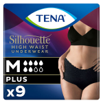 Tena silhouette sous - vtement taille haute noir plus taille m 9 units