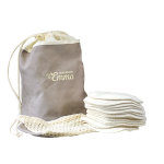 Les tendances d'emma trousse carrs dmaquillants lavables biface coton bio x 15