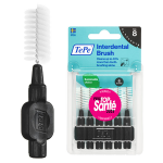 Brossettes interdentaires tepe originales noir 1. 5 mm 6 brossettes
