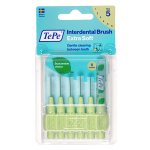 Tepe brossette interdentaire extra souple eco - responsable vert pastel iso 5 / 0. 8mm 6 brossettes Tepe brossette interdentaire extra souple eco - responsable vert pastel iso 5 / 0. 8mm 6 brossettes