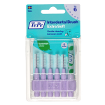 Tepe brossettes interdentaires extra - souples violet 1. 1 mm 6 brossettes