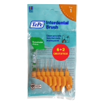 Tepe sachet 6 + 2 gratuites iso 1 brossettes interdentaires orange 0. 45mm