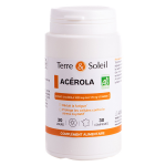 Terre & soleil acerola bio - boîte de 30 comprimés Terre & soleil acerola bio - boîte de 30 comprimés