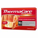 Thermacare patch auto - chauffant bas du dos 4 units