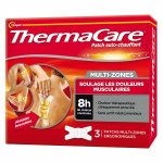 Thermacare patch auto - chauffant multi - zones 3 units
