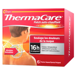Thermacare patch auto - chauffant nuque 6 unités Thermacare patch auto - chauffant nuque 6 unités