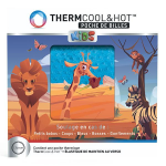 Thermcool&hot poche de billes kids girafe soulage et apaise les petits bobos, bleus, fi�vre, piq�res