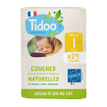 Tidoo couche Écolabellisée taille 1 (2 - 5kg) Tidoo couche Écolabellisée taille 1 (2 - 5kg)
