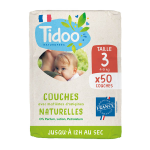 Tidoo couche Écolabellisée taille 3 (4 - 9kg) Tidoo couche Écolabellisée taille 3 (4 - 9kg)