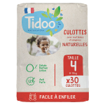 Tidoo culotte cologique t4 8 - 15kg 30 culottes