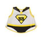 Tom & zo bavoir tablier super bb jaune
