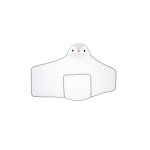 Tommee tippee cape de bain nouveau n percy le pingouin