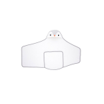Tommee tippee cape de bain nouveau n percy le pingouin