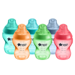 Tommee tippee closer to nature biberon multicolore 0m + lot de 6 x 260ml Tommee tippee closer to nature biberon multicolore 0m + lot de 6 x 260ml